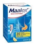 Maalox Maux d'Estomac Citron 20 Sachets Doses